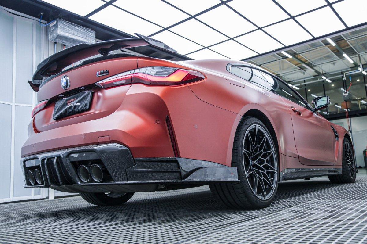 Bmw Custom Rear Diffuser BMW M4 G82 G83 Aftermarket Parts - ArmorExtend Rear Diffuser Carbon ...