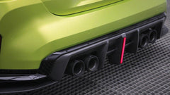 BMW M3 G80 G81 2021 2022 2023 2024 & M4 G82 G83 2021 2022 2023 2024 with Aftermarket Parts - AE V2 Style?Rear Diffuser & Canards Carbon Fiber from ?ArmorExtend