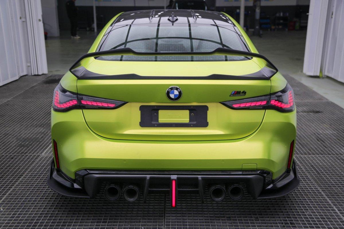 BMW M3 G80 G81 2021 2022 2023 2024 & M4 G82 G83 2021 2022 2023 2024 with Aftermarket Parts - AE V2 Style?Rear Diffuser & Canards Carbon Fiber from ?ArmorExtend