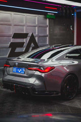 BMW M3 G80 G81 2021 2022 2023 2024 & M4 G82 G83 2021 2022 2023 2024 with Aftermarket Parts - AE V2 Style?Rear Diffuser & Canards Carbon Fiber from ?ArmorExtend
