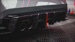 BMW M3 G80 G81 2021 2022 2023 2024 & M4 G82 G83 2021 2022 2023 2024 with Aftermarket Parts - AE V2 Style?Rear Diffuser & Canards Carbon Fiber from ?ArmorExtend