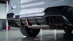 BMW X3M X3MC F97 (Fits Both Pre-LCI & LCI) 2019 2020 2021 2022 2023 2024 with Aftermarket Parts - AE V2 Style Rear Diffuser?Carbon Fiber?from ArmorExtend