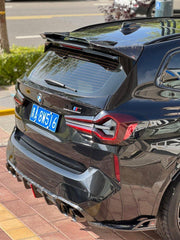 BMW X3M X3MC F97 (Fits Both Pre-LCI & LCI) 2019 2020 2021 2022 2023 2024 with Aftermarket Parts - AE V2 Style Rear Diffuser?Carbon Fiber?from ArmorExtend
