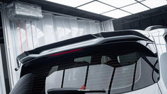 BMW X3M X3MC F97 (Fits Both Pre-LCI & LCI) 2019 2020 2021 2022 2023 2024 with Aftermarket Parts - AE Style Rear Roof Spoiler?Carbon Fiber?from ArmorExtend