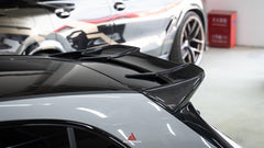 Mercedes Benz A-Class A45/A35/A250/A220 W177 2019 2020 2021 2022 2023 2024?with Aftermarket Parts -AE Rear Roof Spoiler?Carbon Fiber?from?ArmorExtend