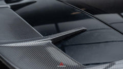 Mercedes Benz A-Class A45/A35/A250/A220 W177 2019 2020 2021 2022 2023 2024?with Aftermarket Parts -AE Rear Roof Spoiler?Carbon Fiber?from?ArmorExtend