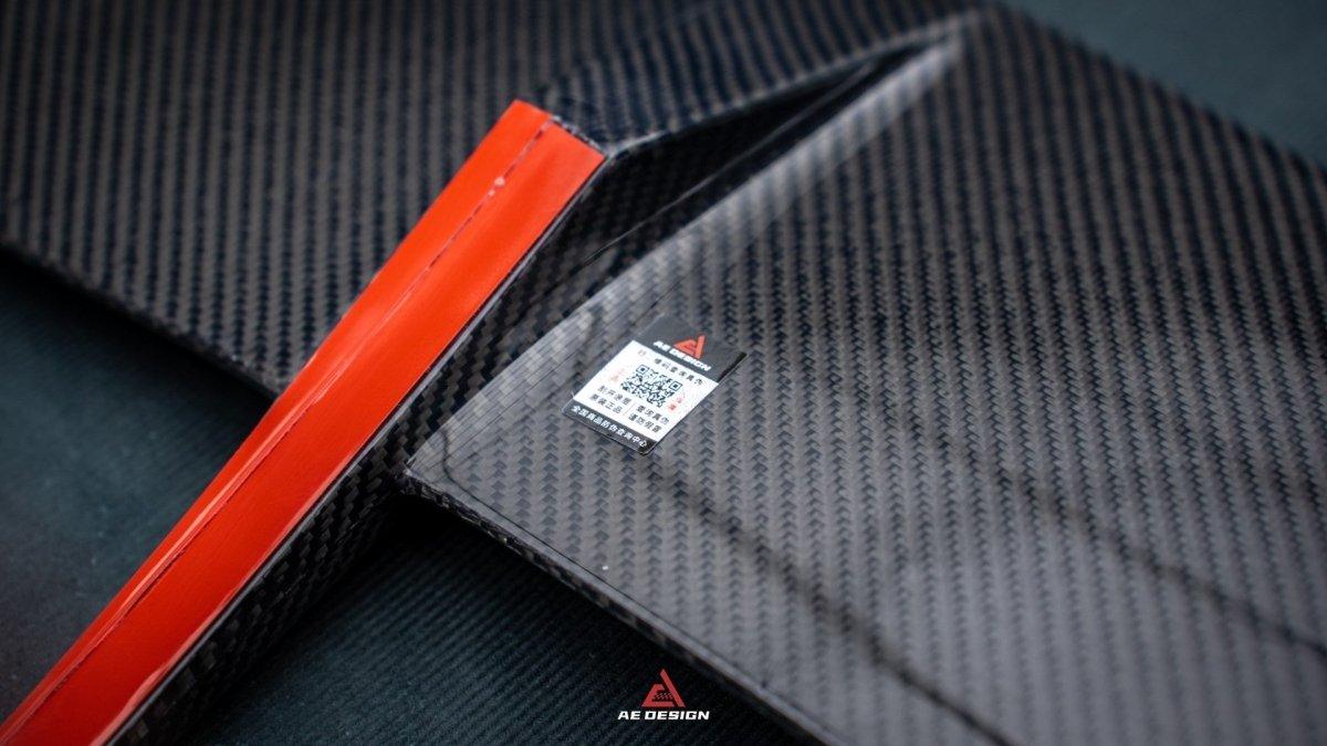 Mercedes Benz A-Class A45/A35/A250/A220 W177 2019 2020 2021 2022 2023 2024?with Aftermarket Parts -AE Rear Roof Spoiler?Carbon Fiber?from?ArmorExtend