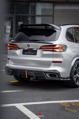 BMW X5 G05 M50i X/S Drive 40i (with M-Package) (Fits Both Pre-LCI & LCI) 2019-ON & X5M X5MC F95 (Fits Both Pre-LCI & LCI) ?2020 2021 2022 2023 2024?with Aftermarket Parts - AE Style Rear Spoiler Carbon Fiber from?ArmorExtend