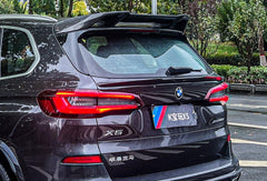 BMW X5 G05 M50i X/S Drive 40i (with M-Package) (Fits Both Pre-LCI & LCI) 2019-ON & X5M X5MC F95 (Fits Both Pre-LCI & LCI) ?2020 2021 2022 2023 2024?with Aftermarket Parts - AE Style Rear Spoiler Carbon Fiber from?ArmorExtend