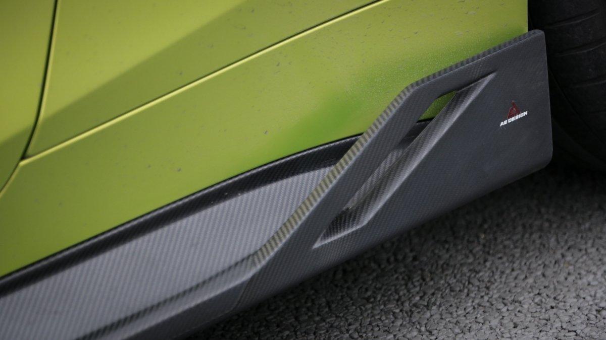 BMW M3 G80 G81 2021 2022 2023 2024 & M4 G82 G83 2021 2022 2023 2024 with Aftermarket Parts - AE Style Side Skirts Carbon Fiber?from ArmorExtend