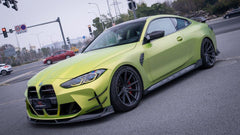 BMW M3 G80 G81 2021 2022 2023 2024 & M4 G82 G83 2021 2022 2023 2024 with Aftermarket Parts - AE Style Side Skirts Carbon Fiber?from ArmorExtend