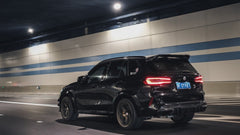 BMW X5M X5MC F95 Pre-LCI 2020 2021 2022 2023 with Aftermarket Parts - AE Style Wheel Arches Carbon Fiber?from ArmorExtend
