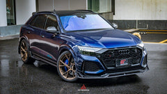 Audi RSQ8 2021 2022 2023 2024 with Aftermarket Parts - AE Style? Front Canards Carbon Fiber from ArmorExtend