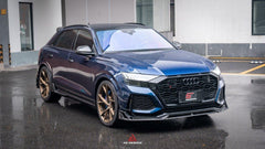 Audi RSQ8 2021 2022 2023 2024 with Aftermarket Parts - AE Style? Front Canards Carbon Fiber from ArmorExtend