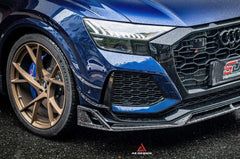 Audi RSQ8 2021 2022 2023 2024 with Aftermarket Parts - AE Style? Front Canards Carbon Fiber from ArmorExtend