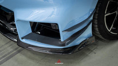 BMW M2 & M2C G87 2023-ON with Aftermarket Parts - AE Style Front Canards Carbon Fiber from ArmorExtend