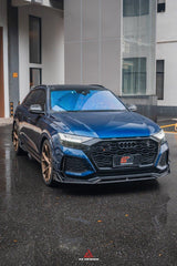Audi RSQ8 2021 2022 2023 2024 with Aftermarket Parts - AE Front Lip?Carbon Fiber?from ArmorExtend
