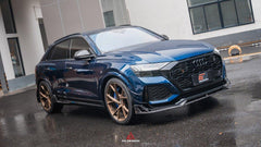 Audi RSQ8 2021 2022 2023 2024 with Aftermarket Parts - AE Front Lip Carbon Fiber from ArmorExtend