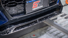 Audi RSQ8 2021 2022 2023 2024 with Aftermarket Parts - AE Front Lip?Carbon Fiber?from ArmorExtend