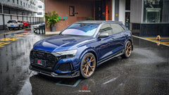 Audi RSQ8 2021 2022 2023 2024 with Aftermarket Parts - AE Front Lip?Carbon Fiber?from ArmorExtend