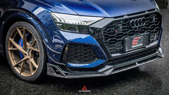 Audi RSQ8 2021 2022 2023 2024 with Aftermarket Parts - AE Front Lip?Carbon Fiber?from ArmorExtend