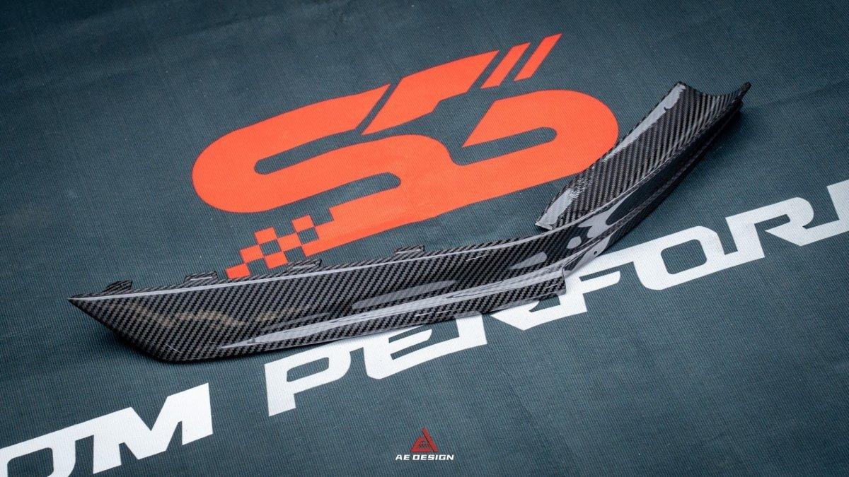 Armorextend "ART" Pre-preg Carbon Fiber Front Splitter for Porsche 992 Carrera / 4 / S / 4S with Sport Package - Performance SpeedShop