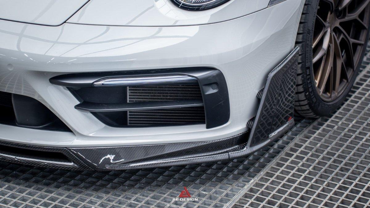 Armorextend "ART" Pre-preg Carbon Fiber Front Splitter for Porsche 992 Carrera / 4 / S / 4S with Sport Package - Performance SpeedShop