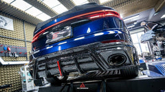 Audi RSQ8 2021 2022 2023 2024 SQ8 Q8 (requires you to upgrade the exhaust tips to RSQ8 version) 2020 2021 2022 2023 2024 with Aftermarket Parts - AE Rear Diffuser?Pre-Preg Carbon Fiber?from?ArmorExtend