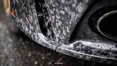 Audi RSQ8 2021 2022 2023 2024 SQ8 Q8 (requires you to upgrade the exhaust tips to RSQ8 version) 2020 2021 2022 2023 2024 with Aftermarket Parts - AE Rear Diffuser?Pre-Preg Carbon Fiber?from?ArmorExtend