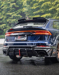 Audi RSQ8 2021 2022 2023 2024 with Aftermarket Parts -AE Roof Spoiler?Carbon Fiber?from ArmorExtend
