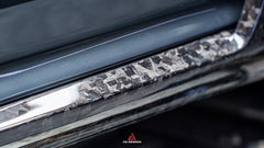 Audi Q8 SQ8 RSQ8 2020 2021 2022 2023 2024 with Aftermarket Parts - AE Side Skirts?Carbon Fiber?from ArmorExtend