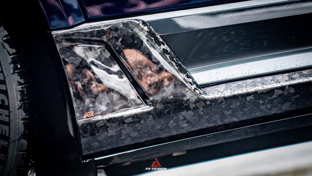 Audi Q8 SQ8 RSQ8 2020 2021 2022 2023 2024 with Aftermarket Parts - AE Side Skirts?Carbon Fiber?from ArmorExtend