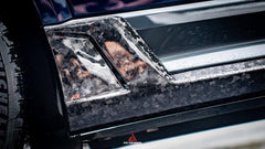 Audi Q8 SQ8 RSQ8 2020 2021 2022 2023 2024 with Aftermarket Parts - AE Side Skirts?Carbon Fiber?from ArmorExtend