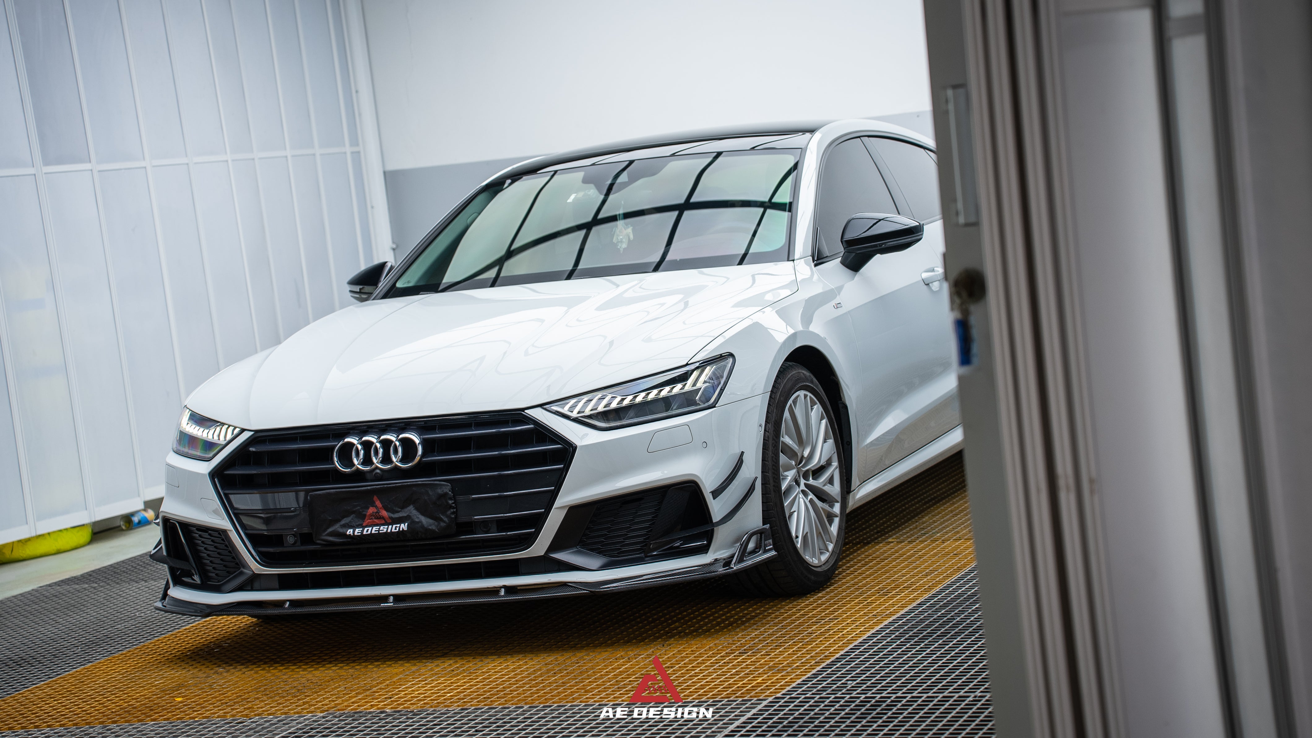 Armorextend "AE Design" Carbon Fiber Front Lip for Audi S7 & A7 S Line & A7 2019-ON C8 - Performance Speedshop