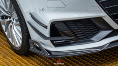 Armorextend "AE Design" Carbon Fiber Front Canards for Audi S7 & A7 S Line & A7 2019-ON C8 - Performance Speedshop