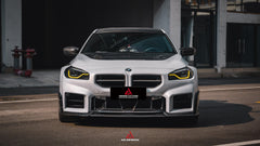 BMW M2 / C G87 2023 2024 & 2 Series 230i M240i G42 2022 2023 2024 with Aftermarket Parts - AE Style Hood Bonnet?Double-sided Carbon Fiber from ArmorExtend