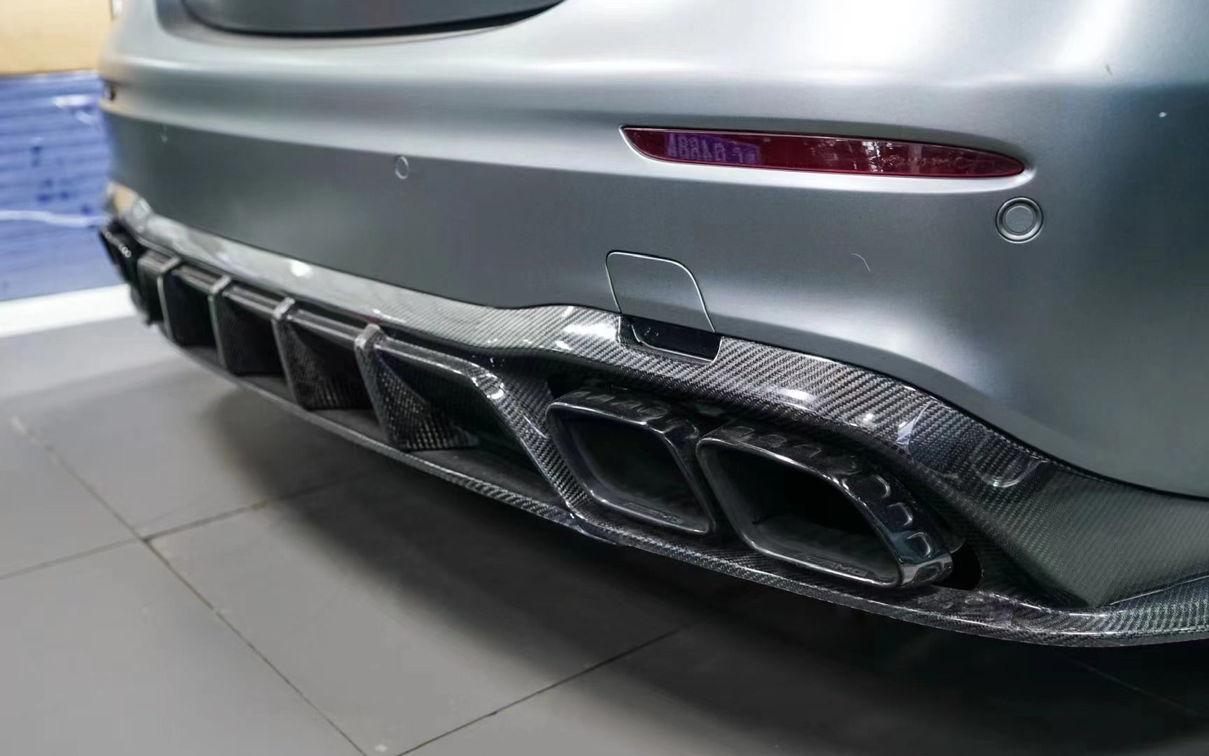 Armorextend AE Design Carbon Fiber Rear Diffuser for Mercedes Benz E350 E450 E53 E63 W213