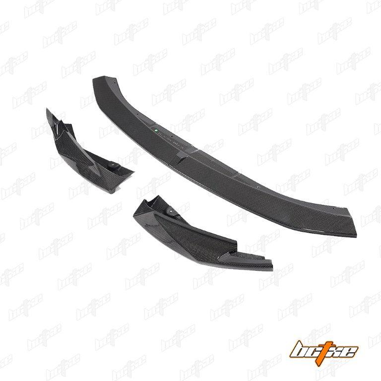 BMW M3 G80 G81 2021 2022 2023 2024 & M4 G82 G83 2021 2022 2023 2024 with Aftermarket Parts - Front Lip Pre-preg Carbon Fiber from BCTXE Tuning