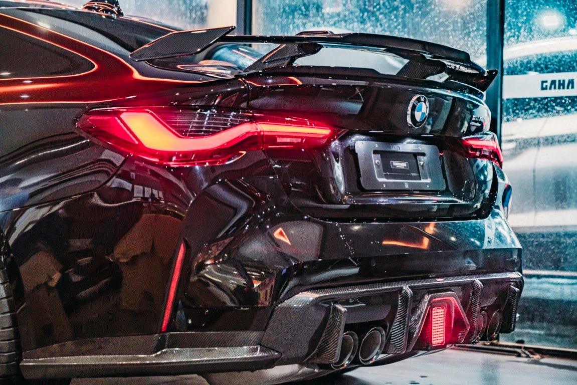 BCTXE Carbon Fiber Rear Diffuser & Rear Canards For BMW M4 G82 G83 2021-ON - Performance SpeedShop