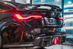 BCTXE Carbon Fiber Rear Diffuser & Rear Canards For BMW M4 G82 G83 2021-ON - Performance SpeedShop