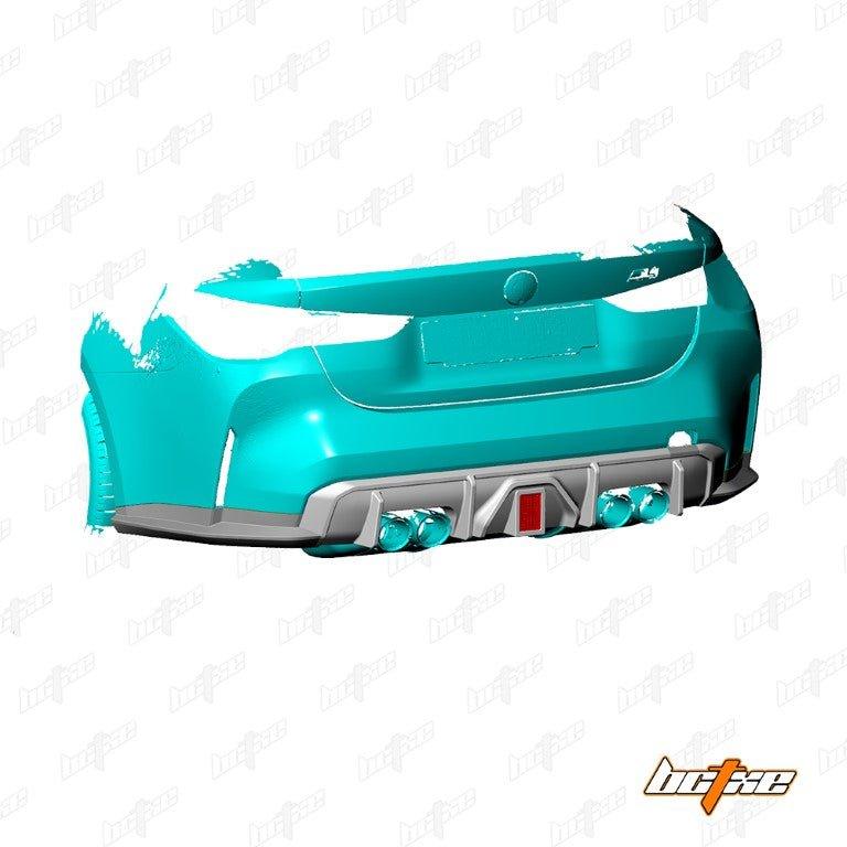 BCTXE Carbon Fiber Rear Diffuser & Rear Canards For BMW M4 G82 G83 2021-ON - Performance SpeedShop