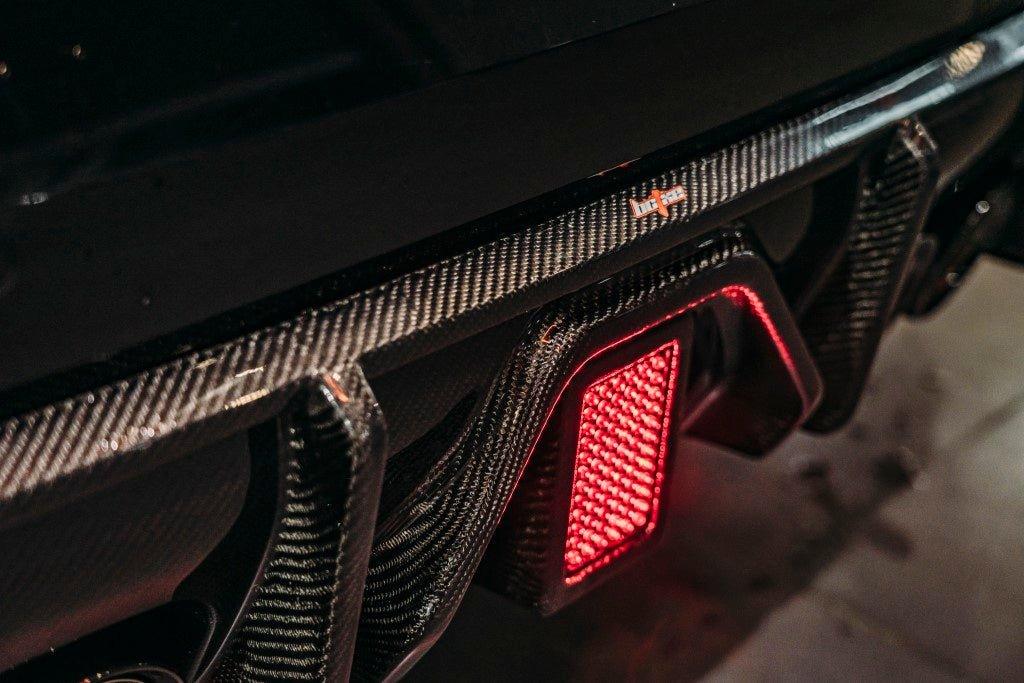 BCTXE Carbon Fiber Rear Diffuser & Rear Canards For BMW M4 G82 G83 2021-ON - Performance SpeedShop