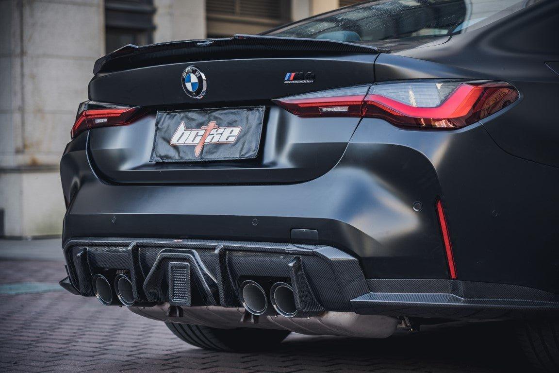 BCTXE Carbon Fiber Rear Diffuser & Rear Canards For BMW M4 G82 G83 2021-ON - Performance SpeedShop