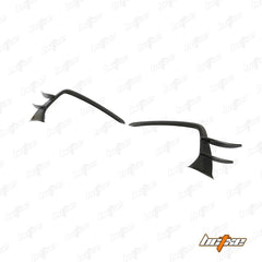 Audi S7 A7 (with s-line bumper, does not base model) C8 2019 2020 2021 2022 2023 2024 with Aftermarket Parts - Front Canards Carbon Fiber from BCTXE Tuning
