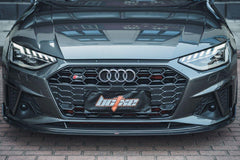 Audi S4 A4 S-line (with S-line bumper, does not fit base model) B9.5 2020 2021 2022 2023 2024 with Aftermarket Parts - V1 Front Lip Pre-preg Carbon Fiber from BCTXE Tuning