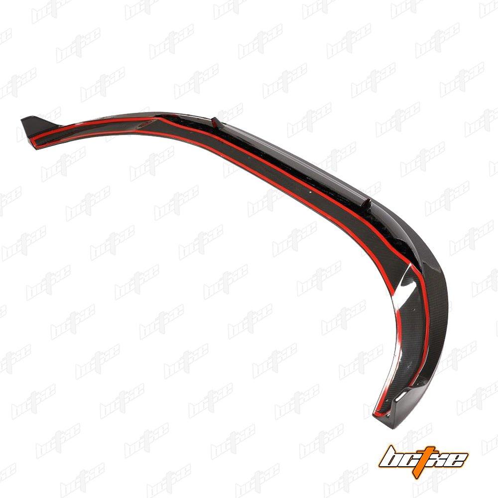Audi S4 A4 S-line (with S-line bumper, does not fit base model) B9.5 2020 2021 2022 2023 2024 with Aftermarket Parts - V1 Front Lip Pre-preg Carbon Fiber from BCTXE Tuning
