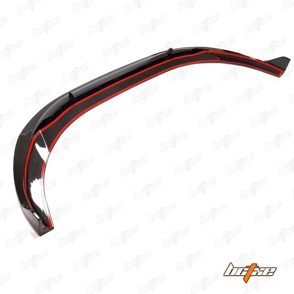 Audi S4 A4 S-line (with S-line bumper, does not fit base model) B9.5 2020 2021 2022 2023 2024 with Aftermarket Parts - V1 Front Lip Pre-preg Carbon Fiber from BCTXE Tuning