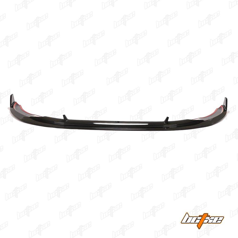 Audi S4 A4 S-line (with S-line bumper, does not fit base model) B9.5 2020 2021 2022 2023 2024 with Aftermarket Parts - V1 Front Lip Pre-preg Carbon Fiber from BCTXE Tuning