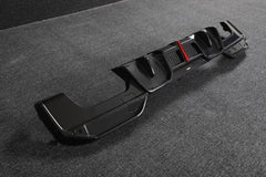 BMW X3 G01 LCI 2022 2023 2024 & X3M X3MC F97 LCI 2022 2023 2024 with Aftermarket Parts - Rear Diffuser Pre-preg Carbon Fiber from BCTXE Tuning