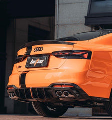 BCTXE Tuning Pre-preg Carbon Fiber Rear Diffuser Ver.2 for Audi S5 & A5 S Line 2020-ON B9.5 - Performance SpeedShop